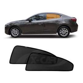 Rear Window Sun Shades for Mazda 3 BN BM 2014-2019 Hatch & Sedan Car UV Protection Custom Car Sunshade Blind Mesh