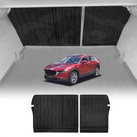 Back Seat Protector for Mazda CX-30 CX30 2019-Onwards All Weather Heavy Duty Car Seat Kick Mats Cover