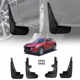 Mud Flaps Splash Guards for Mazda CX30 CX-30 2019-Onwards Mudguard Fender Front and Rear Set of 4