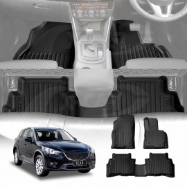 3D Floor Mats for Mazda CX5 CX-5 2012-2017 All Weather Heavy Duty Cargo Car Trunk Luggage Tray Accessories