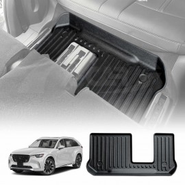 3D Heavy Duty All Weather Car Mats Floor Liner Third Row Seat for Mazda CX-90 CX90 2023-2025