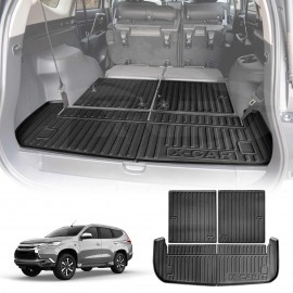 Boot Liner for Mitsubishi Pajero Sport 7 Seater Version 2015-2025 Heavy Duty Cargo Trunk Cover Mat Luggage Tray
