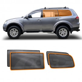 Port Rear Window Sun Shade for Mitsubishi Challenger 2008-2016 PB PC Series Car Sun Blind Mesh