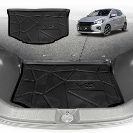 Boot Liner for Mitsubishi Mirage Hatch 2013-2022 All Weather Heavy Duty Cargo Trunk Cover Mat Luggage Tray Car Accessories