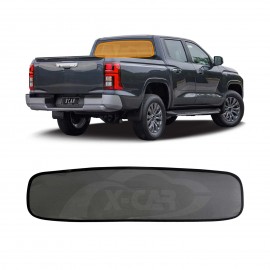 Rear Windscreen Sun Shade for Mitsubishi Triton MQ MR Double Cab 2015-2024 Car Custom Wind Screen Sun Blind Mesh