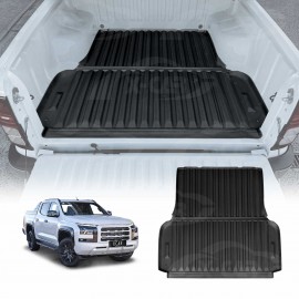 Tub Liner for Mitsubishi Triton MV Double Cab 2024-Onwards With Steel Tub Heavy Duty All Weather Cargo Trunk Mat Luggage Tray