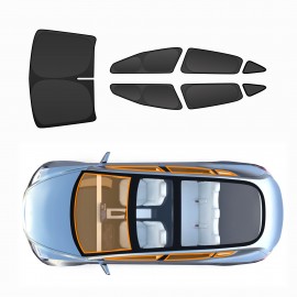 Tesla Model 3 Sunshade Side Rear Windows Windshield Sun Shades Reflective Covers Sunproof UV Rays Camping Privacy Protection Blocker Set of 7