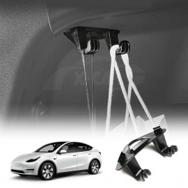 Tesla Model Y 2022-2025 Rear Trunk Hook Cargo Boot Holding Clips Grocery Bag Holder Accessories