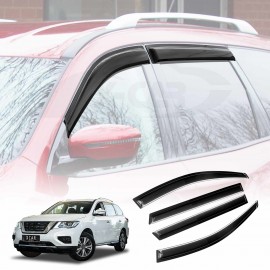 Weathershields for Nissan Pathfinder R52 2013-2021 Car Weather Shields Wind Deflectors Window Sun Visor