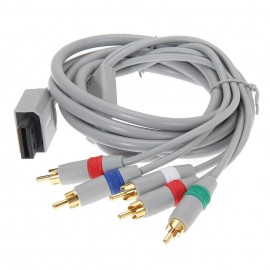 Component HD TV AV 480p HDTV Video Cable for Nintendo Wii & Wii U Console