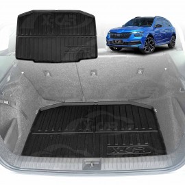 Boot Liner for SKODA Kamiq 2020-Onwards All Weather Heavy Duty Cargo Trunk Cover Mat Luggage Tray Car Accessories