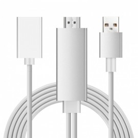 8 Pin Lightning to HDMI Digital AV Adapter Cable For iPhone X 8 7 6 iPad Air Pro