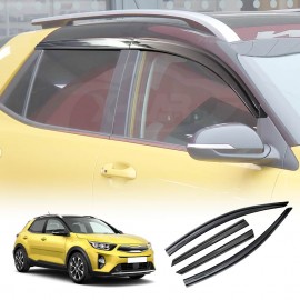 Premium Weathershields for Kia Stonic 2020-2025 Dual Cab Car Weather Shields Wind Deflectors Window Sun Visor 4-Piece Set