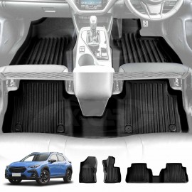 3D Floor Mats for Subaru Crosstrek 2023-Onwards Heavy Duty All Weather Car Mats Carpet Liner Set