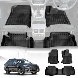 3D Floor Mats for Subaru Outback 2020-Onwards All Weather Heavy Duty Cargo Car Trunk Luggage Tray Accessories
