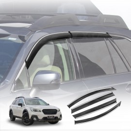 Weathershields for Subaru Outback 2015-2020 Car Weather Shields Wind Deflectors Window Sun Visor 4 Pcs