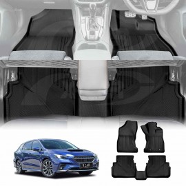 3D Floor Mats for Subaru WRX VN Series Wagon 2022-2025 Heavy Duty All Weather Car Mats Carpet Liner Set