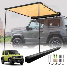 Car Side Awning Camping Shade for Suzuki Jimny 3-Door 2018-Onwards Durable UV Waterproof Sunshade 4WD Acessories