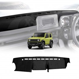 Dash Mat Pad Cover Non-Slip for Suzuki Jimny 3-Door 2018-2025 Microfiber Leather