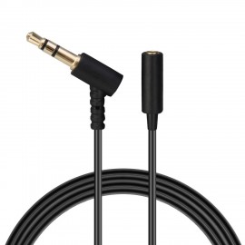 Male To Female 3.5mm AUX Audio iPod MP3 Headphone Stereo Extension Cable Cord