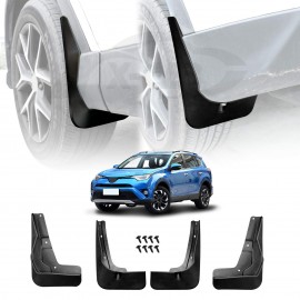 Mud Flaps Splash Guards for Toyota Rav4 RAV 4 2013-2018 Mudguard Fender Front and Rear Set of 4