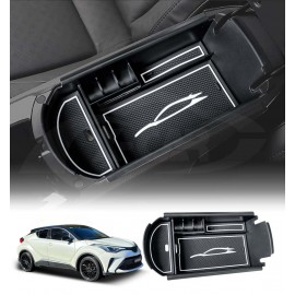 Centre Console Armrest Organizer Tray for Toyota C-HR CHR 2016-2023 Storage Box Accessories