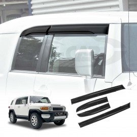 Weathershields for Toyota FJ Cruiser 2011-2016 Car Weather Shields Wind Deflectors Window Sun Visor