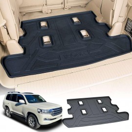 Boot Liner for Toyota Landcruiser 200 Series GXL VX SAHARA ALTITUDE 2007-2021 Heavy Duty Cargo Trunk Mat Luggage Tray