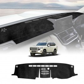 Dash Mat for Toyota Landcruiser 300 LC300 2021-2025 Non-Slip Microfiber Pad Cover Interior Accessories 