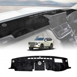 Dash Mat for Toyota Landcruiser 300 LC300 2021-Onwards With HUD Non-Slip Microfiber Pad Cover Interior Accessories 