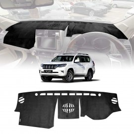 Dash Mat for Toyota Prado 150 Series 2009-2024 Non-Slip Microfiber Pad Cover Interior Accessories 
