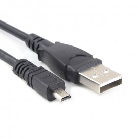 UC-E6 Mini 8 Pin USB Data Cable Cord for Nikon Coolpix S1000pj