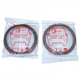 8mm x 3m Weathershields Tape for All Window Visor Shields Double Side Tape Pack of 2