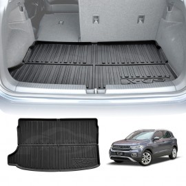 Boot Liner for Volkswagen T-Cross 2019-Onwards All Weather Heavy Duty Cargo Trunk Cover Mat Luggage Tray Car Accessories