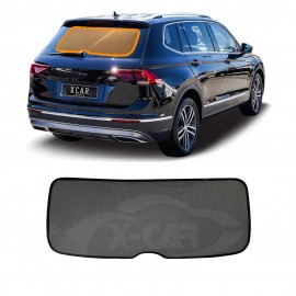 Rear Windscreen Sun Shade for Volkswagen VW Tiguan Allspace 7 Seater 2018-2024 Car Custom Wind Screen Sun Blind Mesh