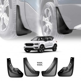 Mud Flaps Splash Guards for Volvo XC40 2018-Onwards Mudguard Fender Front and Rear Set of 4