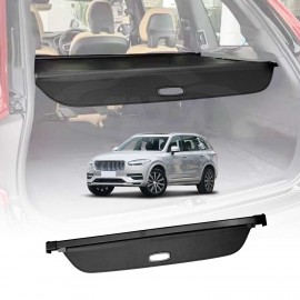 Retractable Cargo Cover for Volvo XC90 2015-2025 Rear Rack Partition Shelter Canvas Trunk Luggage Security Shield Shade