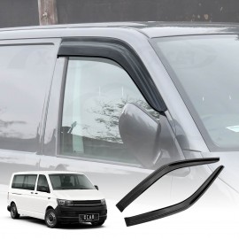 Weathershields for Volkswagen Transporter T5 T6 T6.1 2004-Onwards Car Weather Shields Wind Deflectors Window Sun Visor