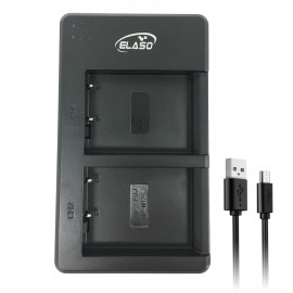 USB Dual Charger for Fujifilm Fuji Camera NP-W126 Battery 