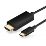 USB-C Type C USB 3.1 Male to HDMI Male HDTV 4K Adapter Converter Cable