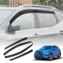 Weathershields for Nissan QASHQAI 2014-2021 Car Weather Shields Wind Deflectors Window Sun Visor