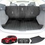 Boot Liner Back Seat Protector for Mazda CX5 CX-5 2017-2025 All Weather Heavy Duty Cargo Car Trunk Kick Mats