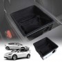 Tesla Model 3 2017-2023 and Model Y 2021-2025 Flocked Center Console Armrest Organizer Tray Storage Box