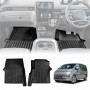 3D Floor Mats for Hyundai Staria and Staria Load 2021-Onwards Heavy Duty All Weather Car Waterproof Interior Protection Liner Set