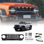Front Bumper Grille With LED light for GWM Tank 300 Tank300 2023-Onwards Mesh Frame Exterior Modification Accessories