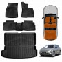 3D Floor Mats Boot Liner for Chery OMODA E5 All-Electric 2024-Onwards All Weather Heavy Duty Cargo Car Trunk Luggage Tray