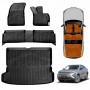 3D Floor Mats Boot Liner for Chery OMODA E5 All-Electric 2024-Onwards All Weather Heavy Duty Cargo Car Trunk Luggage Tray