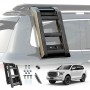 Foldable Liftable Side Ladder for GWM Tank 500 Tank500 2024-2025 Protective Frame Exterior Modification Accessories Aluminum Alloy Black