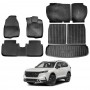 Boot Liner Back Seat Protector Floor Mats for Honda CR-V 7-Seat CRV 2023-2025 Carpet Cargo Trunk Mat Luggage Tray