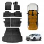 Floor Mats Boot Liner Set for Toyota Rav4 Rav 4 6th Gen 2026-Onwards All Weather Heavy Duty Cargo Kick Back Seat Cover Car Trunk Accessories